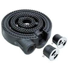 GSW 3-Ring Burner with Shutter 90,000 BTU/HR for Stock Pot and Wok Ranges WR-RB3