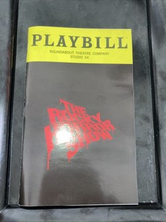 Rocky Horror Playbill Musical 2026 Tony Opening Luke Evans Juliette Lewis Dratch