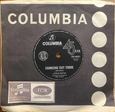 Little Pattie - Someone Out There / Beautiful In The Rain 1968 Columbia Oz 45