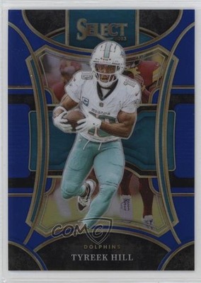 2023 Panini Select Suite Level Blue Prizm 36/99 Tyreek Hill #458 gc7