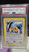 Light Dragonite 14/105 Neo Destiny Holo PSA 8 NM-MT