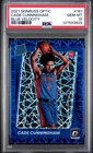 825 Cade Cunningham 2021 Panini Donruss Optic #161 Blue Velocity Prizm RC PSA 10