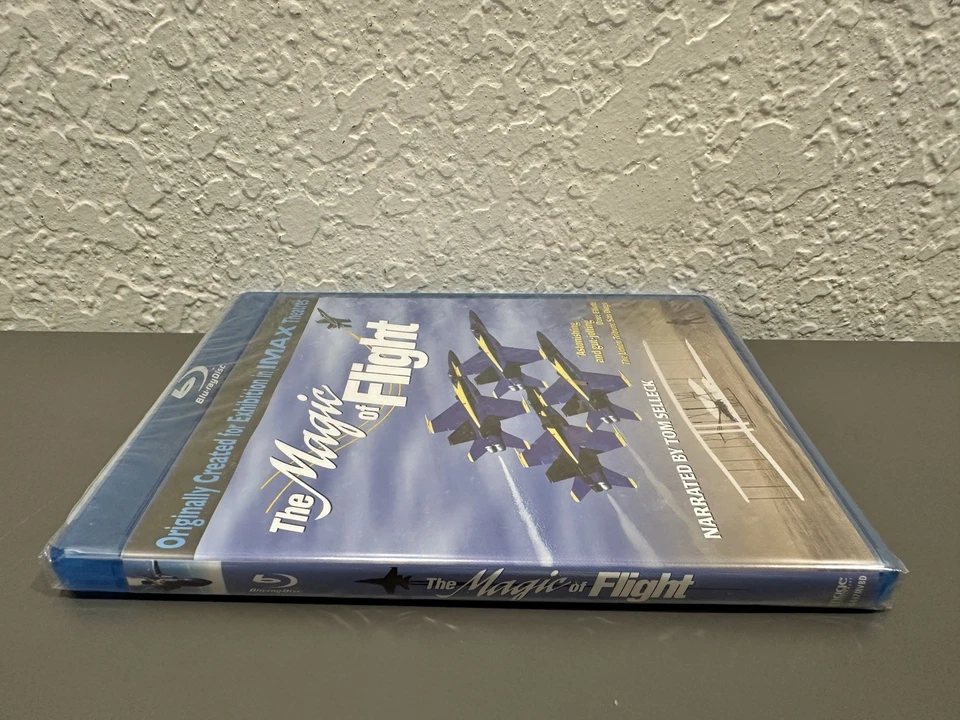 IMAX: The Magic of Flight Blu-ray By Tom Selleck 2009 NEW! SEALED! OOP HTF - Imagem 2 de 4
