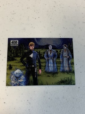 Star Wars Topps Chrome Galaxy Reflections On Endor #64