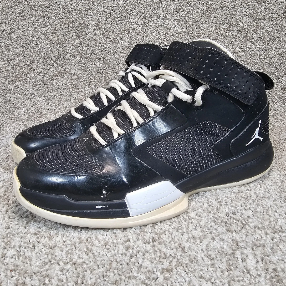 Jordan Flight 9.5 Black White | eBay display picture 1