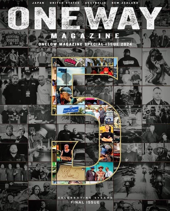 ONEWAY Lowrider Japanese Magazine Issue 4 Brand New Final Issue