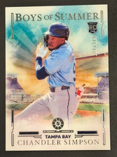 2025 Panini Boys of Summer - Chandler Simpson, Chandler Simpson #44 /249 (RC)