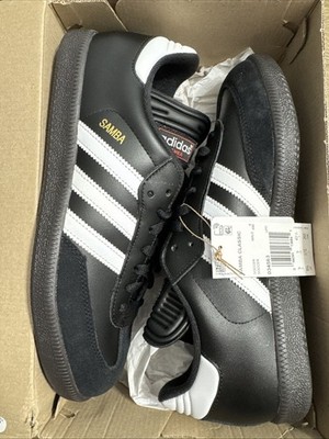 adidas Samba Classic Men's Soccer CBLACK/FTWHT/CBLACK Brand New. 9.5 Us