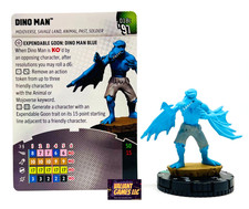 Marvel Heroclix Dino Man 018c w/ Card X-Men '97 Set