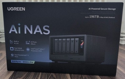 Ugreen NASync iDX6011 Pro AI (64 GB RAM, Intel Core Ultra 7 Processor 255H)