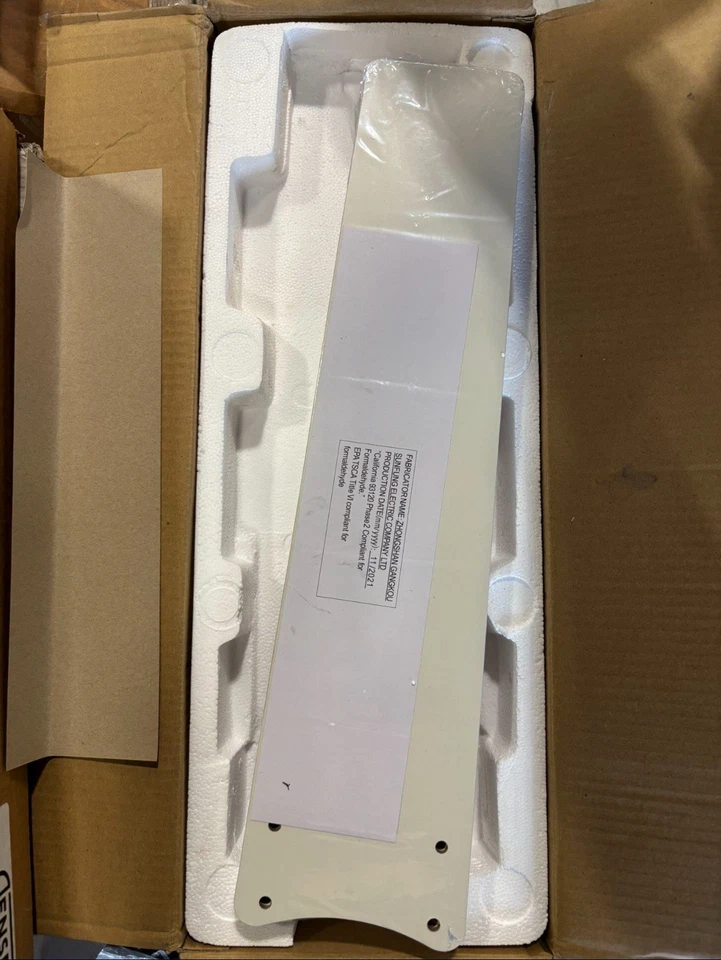 Craftmade Connery 48in LED Indoor Ceiling Fan in White& Light, Reversible Blades - Image 4 of 4