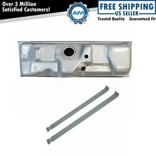 16 Gallon Gas Fuel Tank w/ Strap Kit Set for Ford F Series Pickup Truck