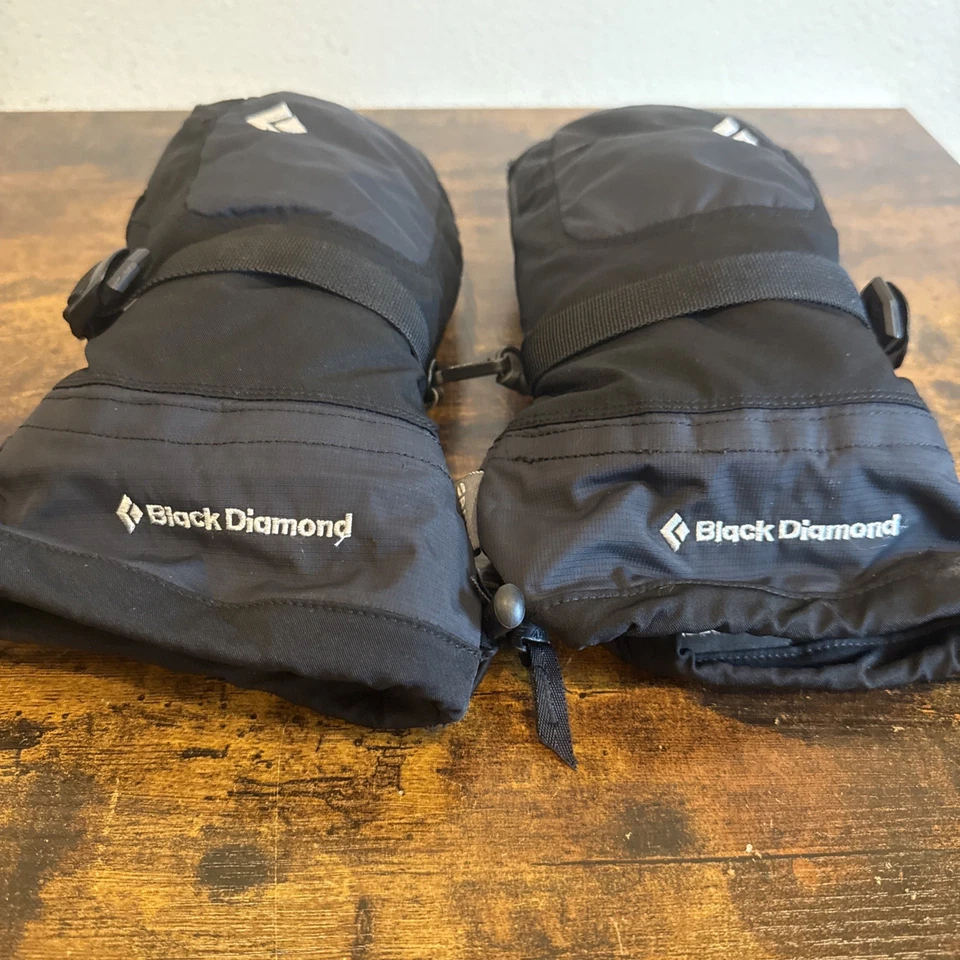 Black Diamond Mercury Mittens – Size L – Removable Inserts – Slight Leather Wear - Image 2 of 4