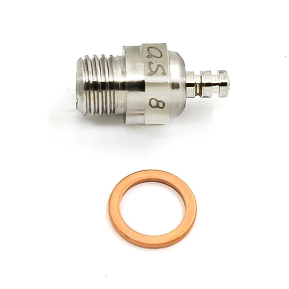 OS No.8 #8 Medium Nitro Glow Plug - 6 Pack - Image 3 of 4