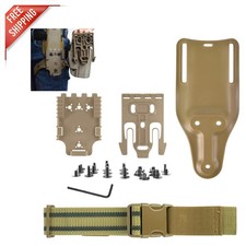 Durable QLS Mid-Ride Universal Belt Loop Platform with Quick Draw Capability