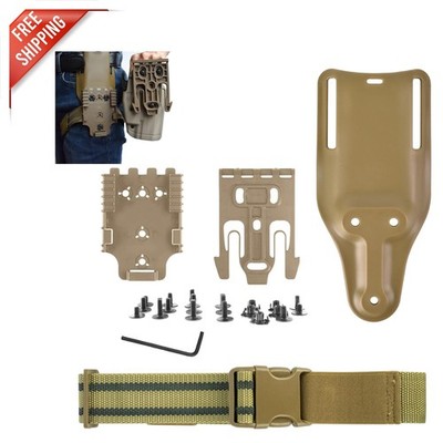 Durable QLS Mid-Ride Universal Belt Loop Platform with Quick Draw Capability