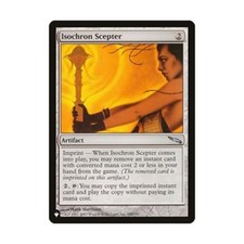 WotC MtG The List Isochron Scepter (U) NM