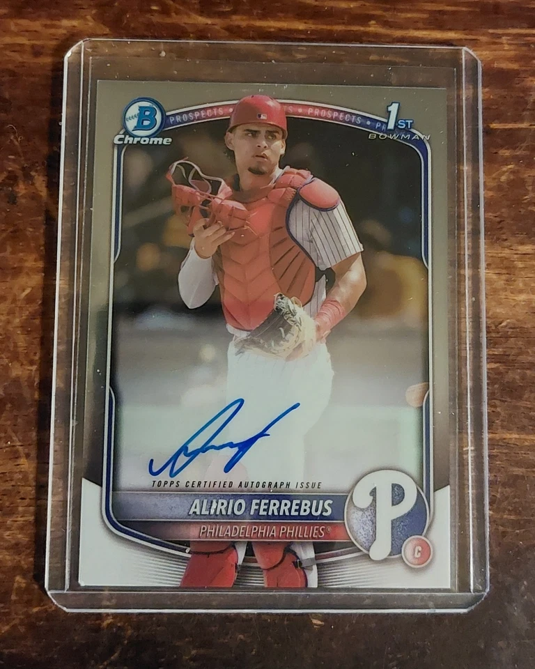 25 Bowman Alirio Ferrebus Gold /50, Sapphire Auto, Refractor Auto, See Desc!!!!! - Image 3 of 4