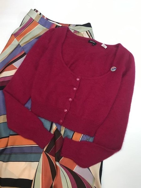 Women Miss Sixty Sweater Pink Angora 38 / M / 46