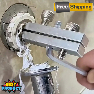 Broken Pipe Extractor 1/2'' 3/4'' Damaged Screw Bolt Thread Valve Remover Tool Kit
