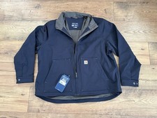 Carhartt Super Dux Jacket Womens 2XL Navy Softshell Rain Defender Relaxed Fit