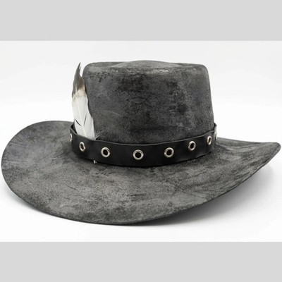RDR John Marston Hat Western Outback Hat Cowboy Leather Hat Wide Brim Outlaw