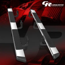 PAIR 5.5" HOENYCOMB STYLE STEP BAR RUNNING BOARD FOR 2019-2024 RAM 1500 CREW CAB