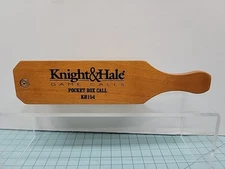 Knight & Hale  Game Calls KH154 Push/Pull Turkey Friction Pocket Box Call EUC!