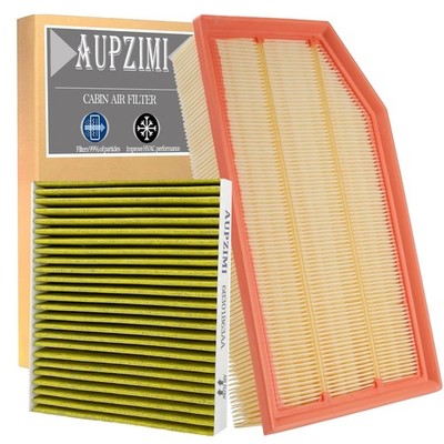 High-Performance Engine & Cabin Air Filter with Activated Carbon for Jeep Wrangl