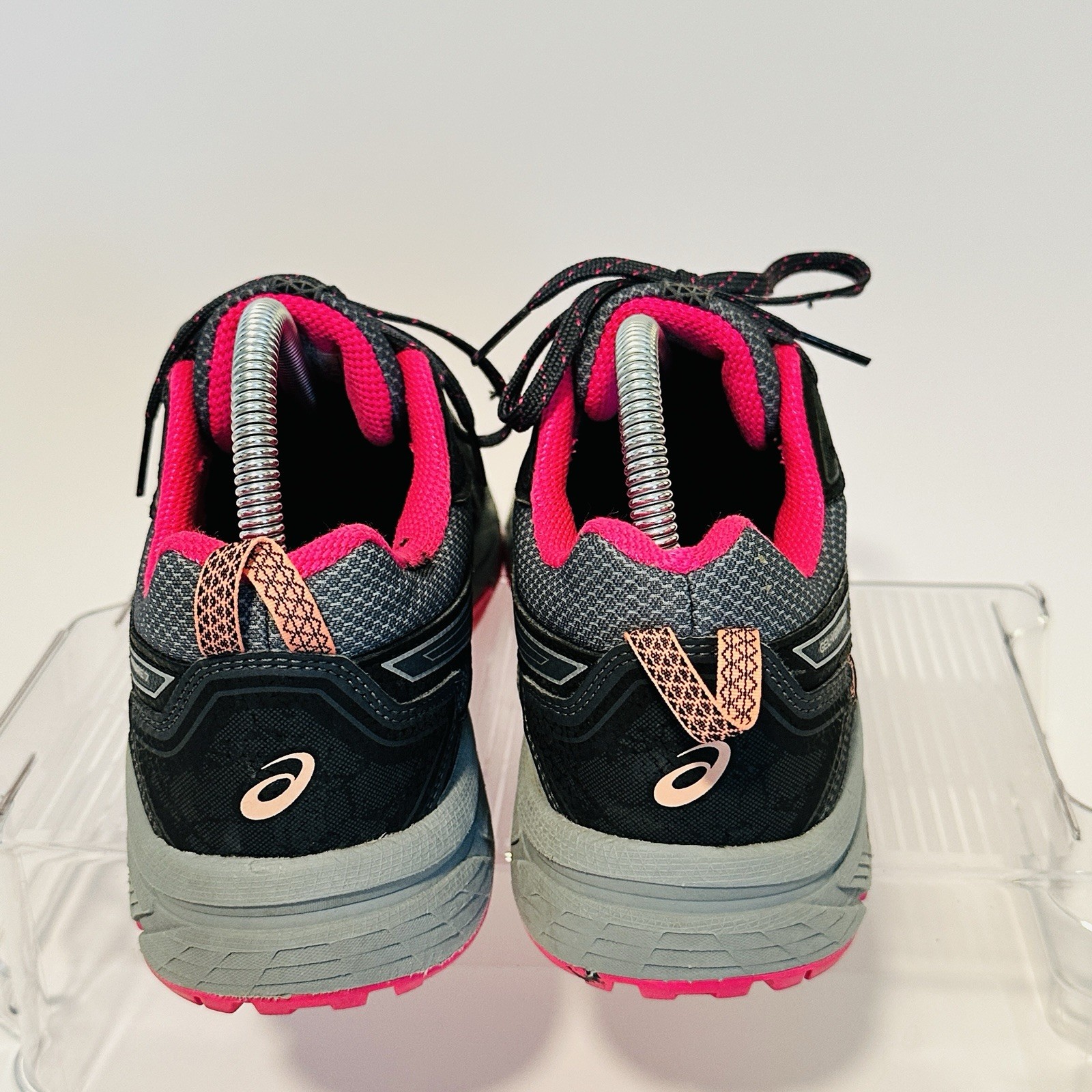 Asics Gel-Venture 7 Trail Running Shoes Women's Size 8.5  Grey Pink 1012A477 thumbnail 5