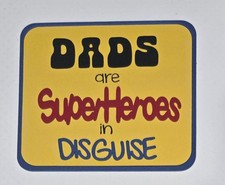 Dads Are Superheroes Title 2. Scrapbook, Card making Paper Piecing