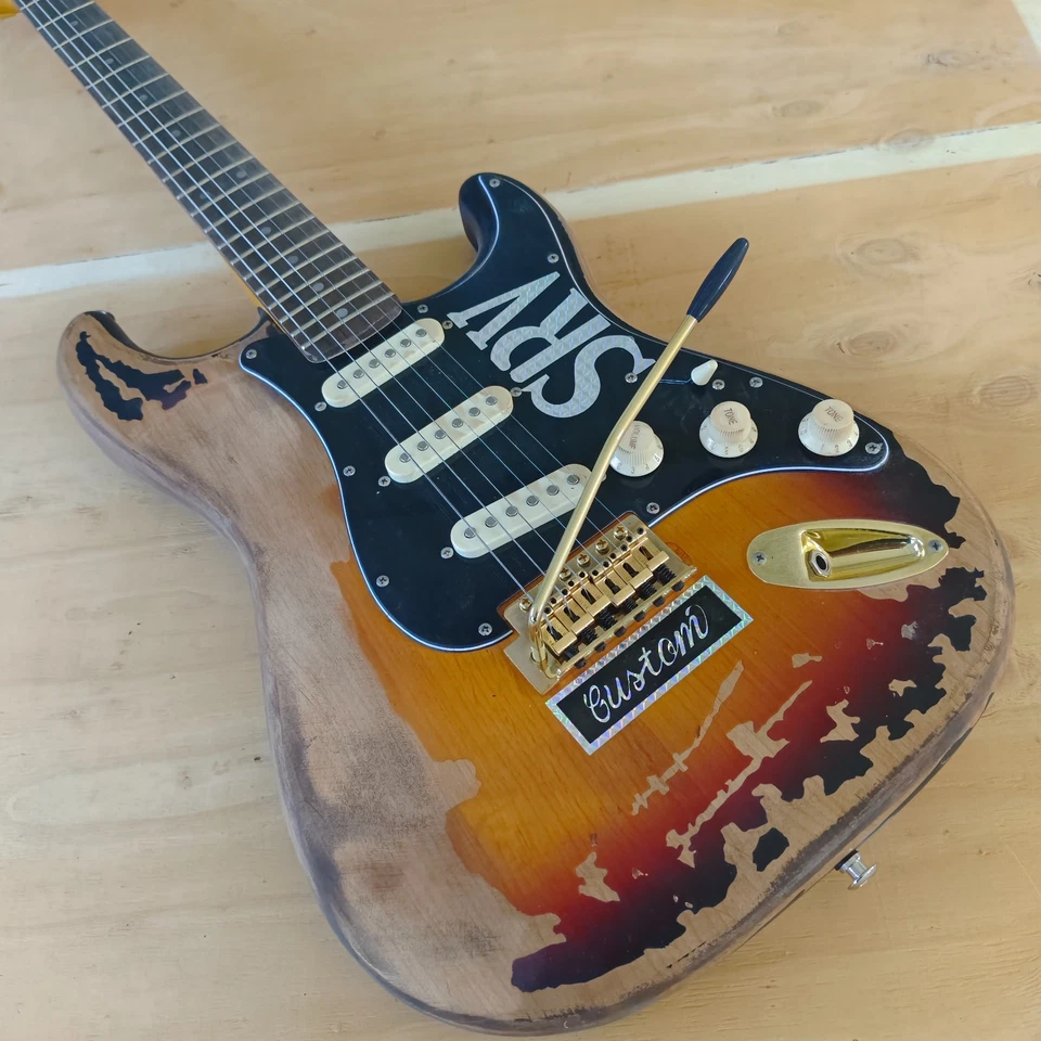 Number One Limited Edition S R V Electric Guitar Stevie Ray Vaughan Tribute - Image 3 of 4