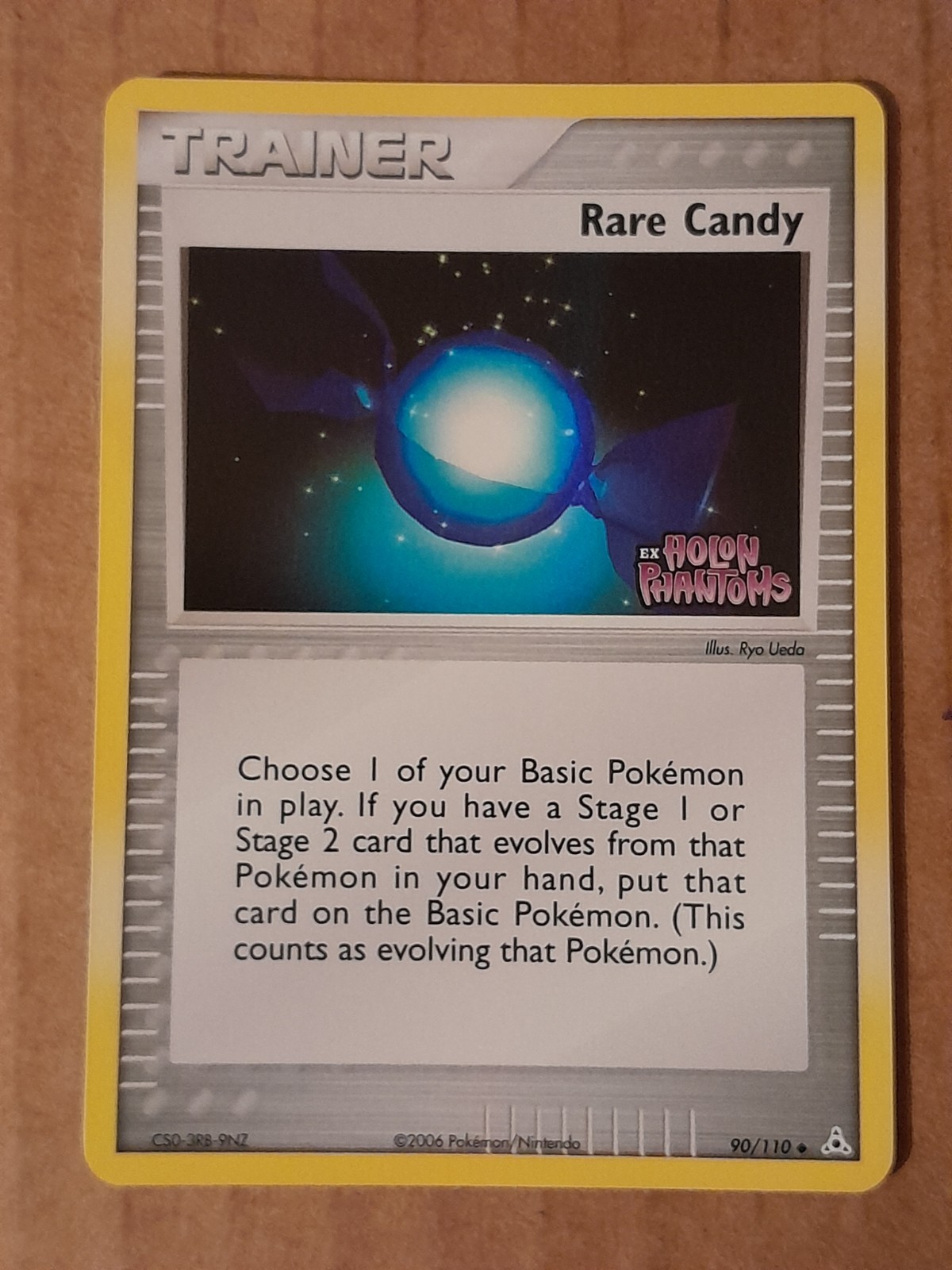Pokemon Rare Candy 90/110 ex Holon Phantoms Reverse Holo NM See Pictures