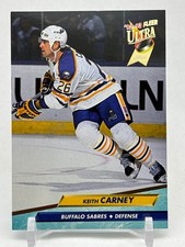 1992-93 Fleer Ultra [RC] #13 Keith Carney Buffalo Sabres