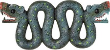 Design Toscano NG32778 Aztec Double-Headed Serpent Wall Sculpture