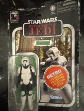 Star Wars Return Of The Jedi Biker Scout Retro Collection Figure - NEW