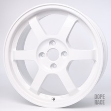 1 Rota Grid Racing - 16x7 40mm 4x100 67.1 Hub White Wheelsrims