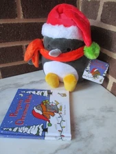 Kohl's Cares Penguin 10" Plush+ Book-"Penguin's Christmas Wish  "