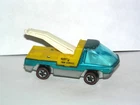 1970 Hot Wheels Redline HEAVYWEIGHTS Tow Truck SHINY ALL ORIGINAL AQUA w UPSIDE!