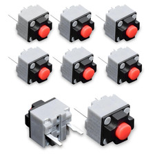 6 Pcs Kailh Silent Mouse Micro Switch 6  6  7.3Mm Industrial Mute Button