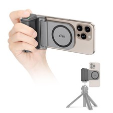 Phone Camera Grip with Remote for MagSafe iPhone 17 Magsafe Grip-Gray