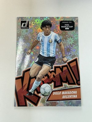 Panini 2025-26 Donruss jumbo Kaboom Diego Maradona Argentina #24 FIFA World Cup