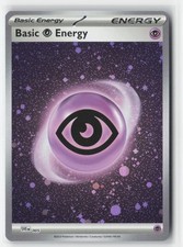 Basic Psychic Energy (Cosmos Holo) 005 SVE: Scarlet & Violet Energy Pokemon NM