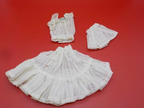 Vintage Barbie Tressy Bella Uneeda Miss Suzette 3 Piece under garment Set~RARE