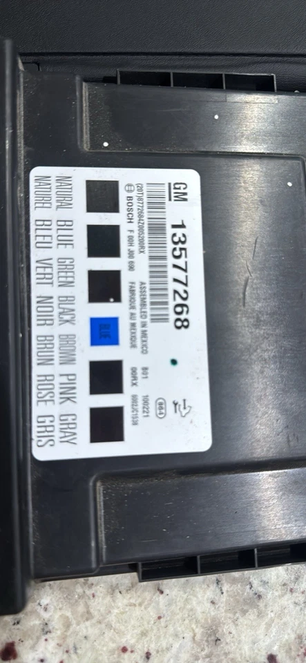 Buick LaCrosse BCM 2010 programado | Allure & Camaro | 13577268 Foto 3 de 3