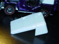 HOT WHEELS REDLINE GRASS HOPPER REPRO CANOPY TOP -White, NEW