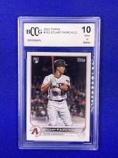 2022 Topps Series 1 - #163 Stuart Fairchild (RC) BCCG 10 Graded Rookie