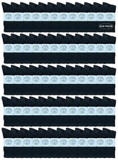 240 PK of Yacht  Smith Wholesale Bulk Women's Crew Socks, Size 9-11 Black 