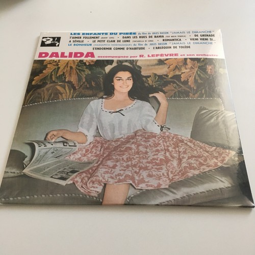 Dalida Accompanied by R. Lefèvre - Children of Piraeus - 25CM - new under cello