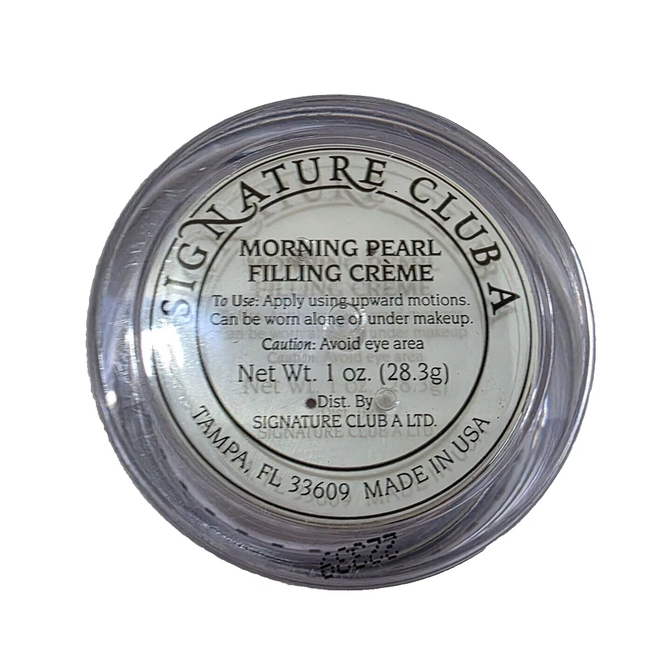 Signature Club A Morning Pearl Filling Cream 1oz/ 28.3g NEW SEALED - Image 3 of 4